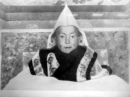 Возведение на престол Далай-ламы XIV. 1940 год.