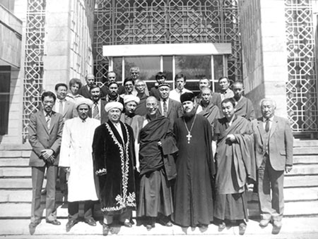 Его Святейшество Далай-лама в Ташкенте, 1982 год.