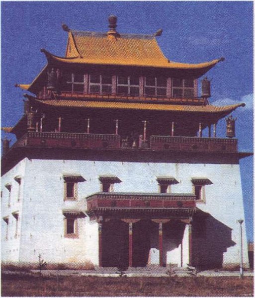Храм Мижэд Жанрайсэг. Монголия. Улан-Батор.