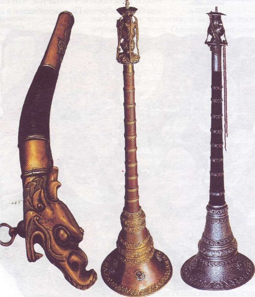 Тибетские музыкальные инструменты ганлины