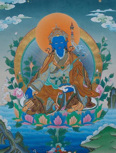 Гуру Ринпоче как Будда Медицины